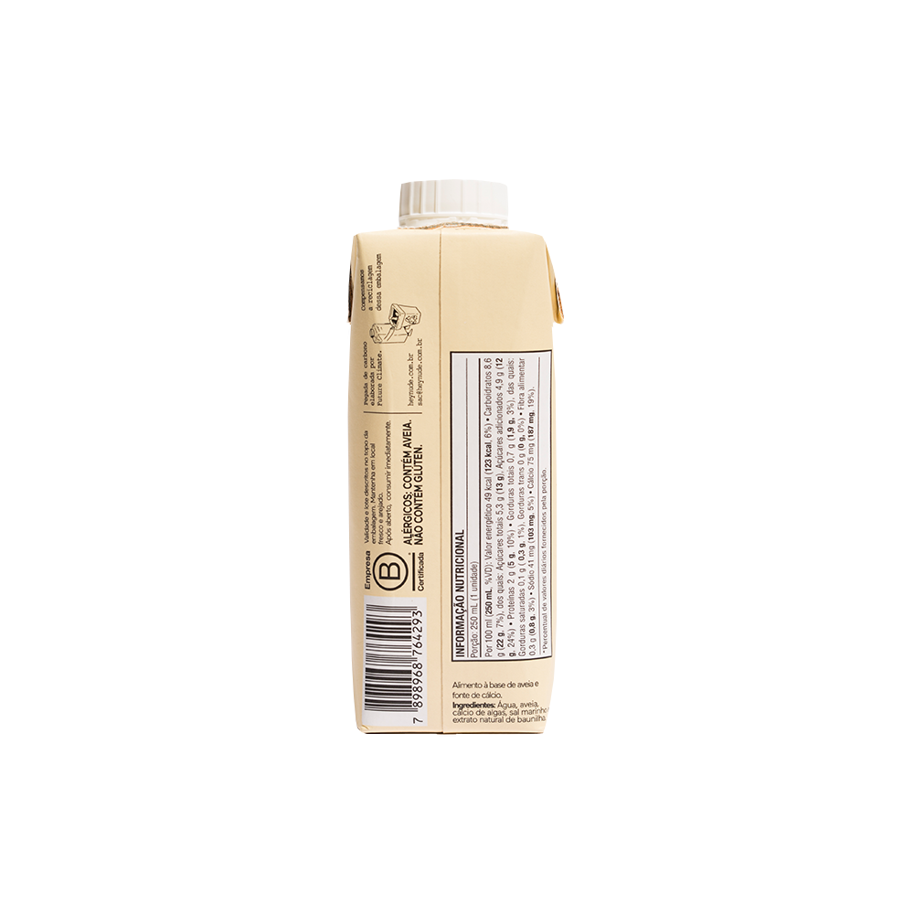 Nude Bebida de Avena To Go Vainilla 250ml