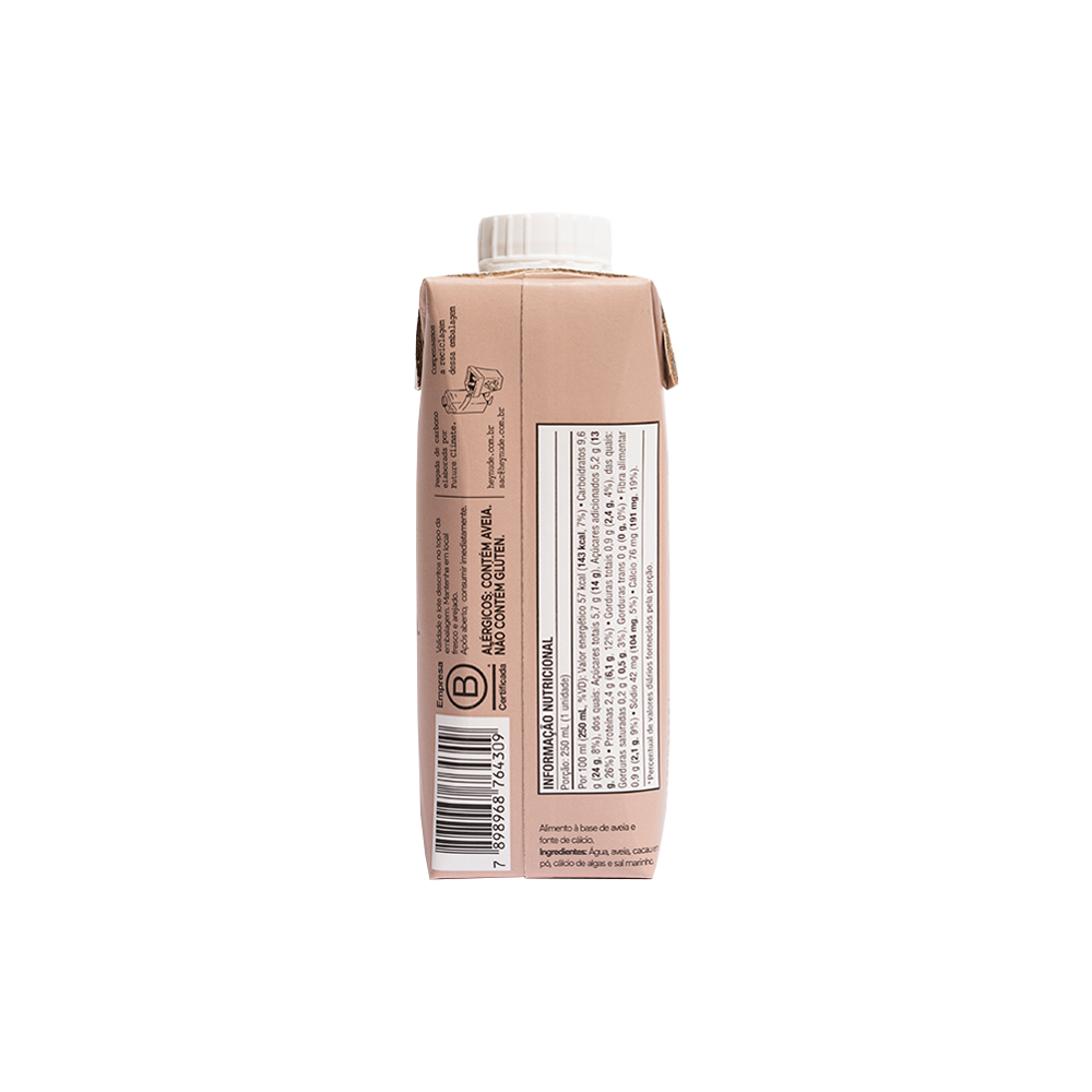 Nude Bebida de Avena To Go Cacao 250ml