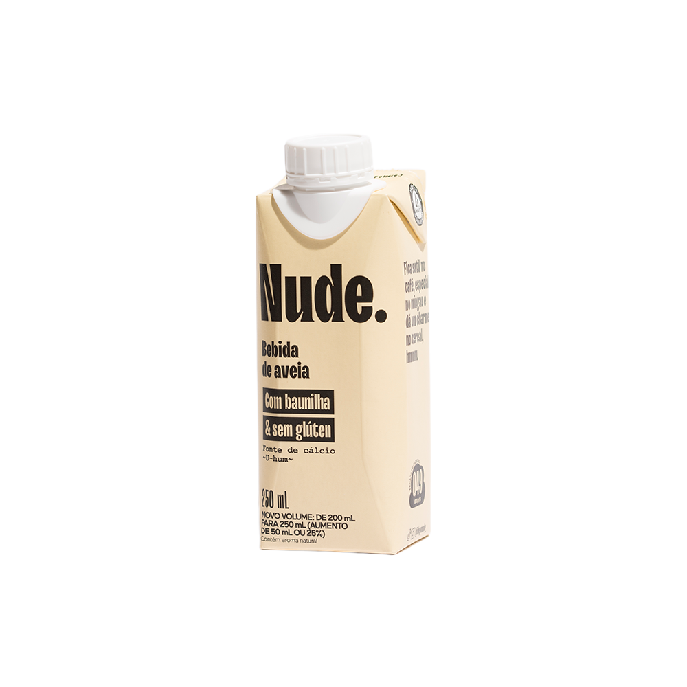 Nude Bebida de Avena To Go Vainilla 250ml