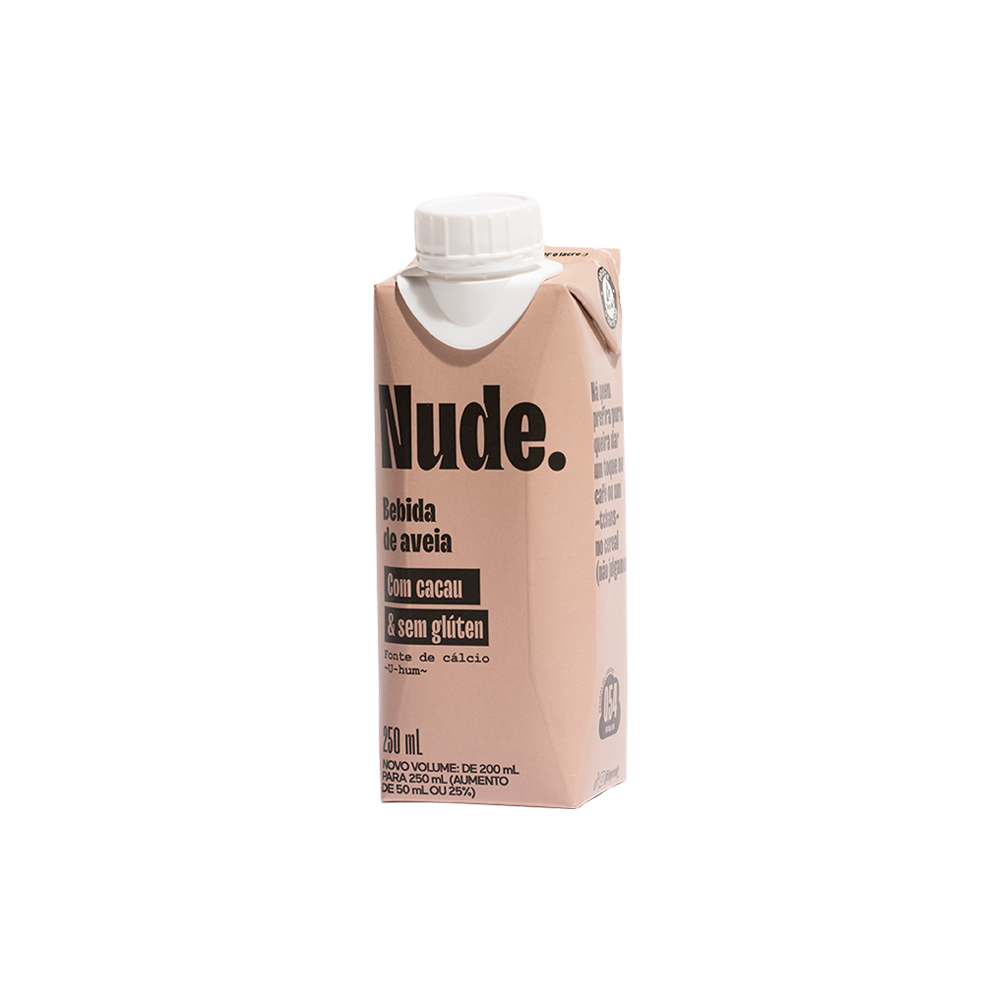 Nude Bebida de Avena To Go Cacao 250ml
